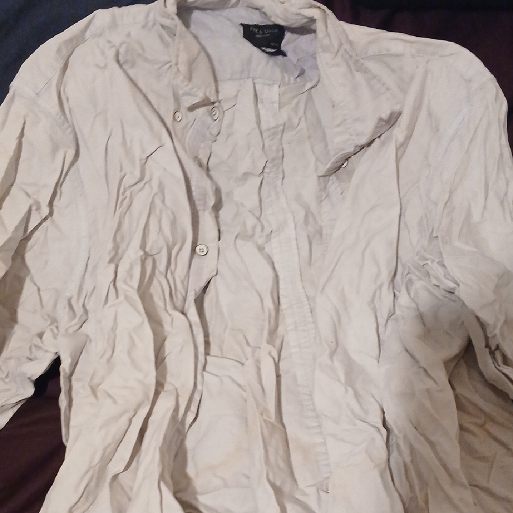 rag & bone Men's Cream Lightweight Jacket